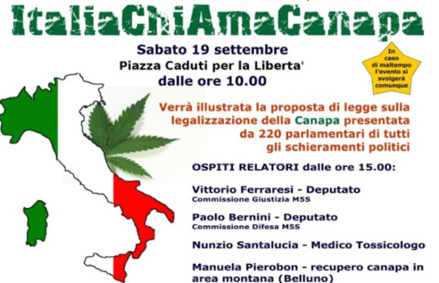 evento Italia chiama canapa a Imola